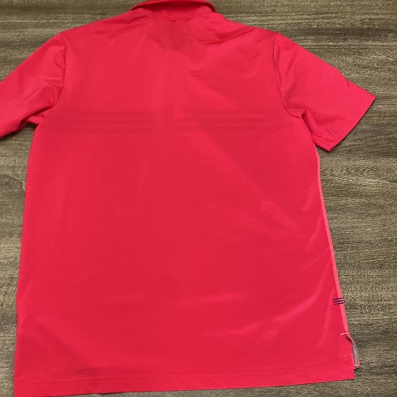 ADIDAS ULTIMATE365 3-STRIPES HEATHERED POLO SHIRT - Picture 4 of 10